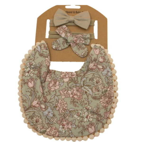 Bibs and Bow set