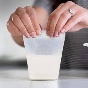 Silicone Milk Storage Bag – 180ml